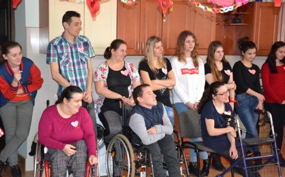 Zabawa walentynkowa w Caritas Zabawa walentynkowa w Caritas