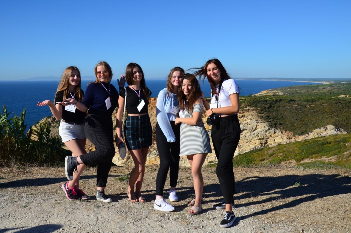 Uczniowie Chrobrego z wizytą w Portugalii