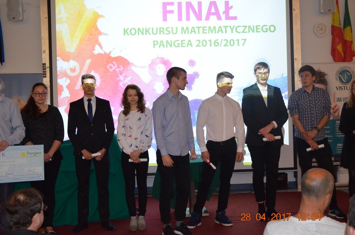 Nasi uczniowie laureatami Międzynarodowego Konkursu Matematycznego PANGEA