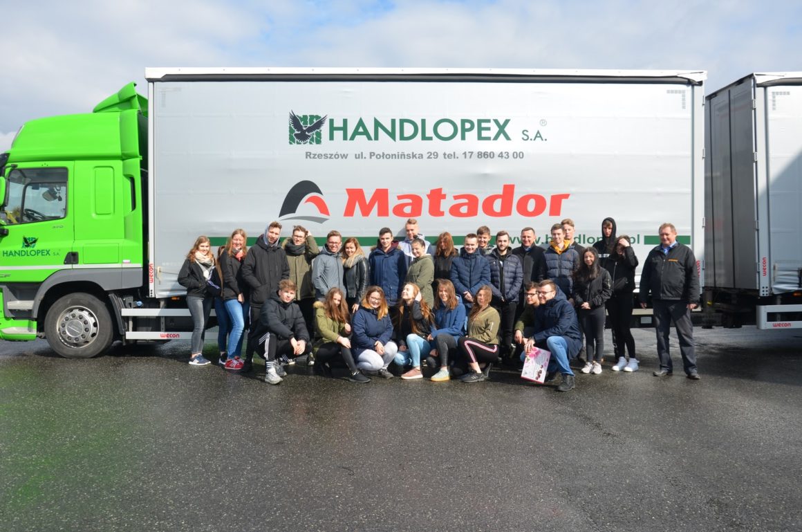 Logistycy w firmie Handlopex