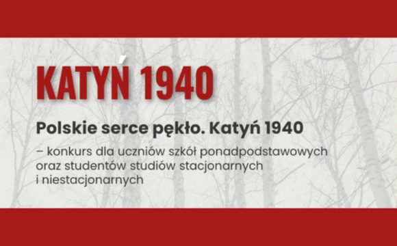 Patryk Szantula otrzymał wyróżnienie w kategorii literackiej w Ogólnopolskim konkursie „Polskie serce pękło. Katyń 1940”