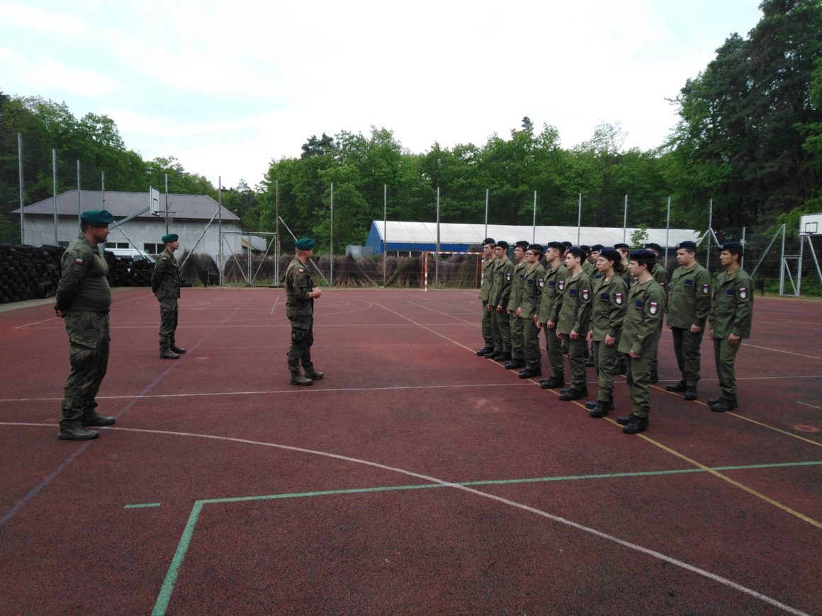 „Cyberklasa” na szkoleniu wojskowym