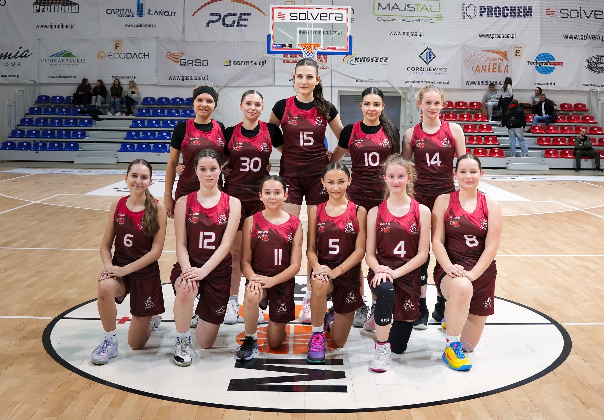 Sparing koszykarski w Łańcucie